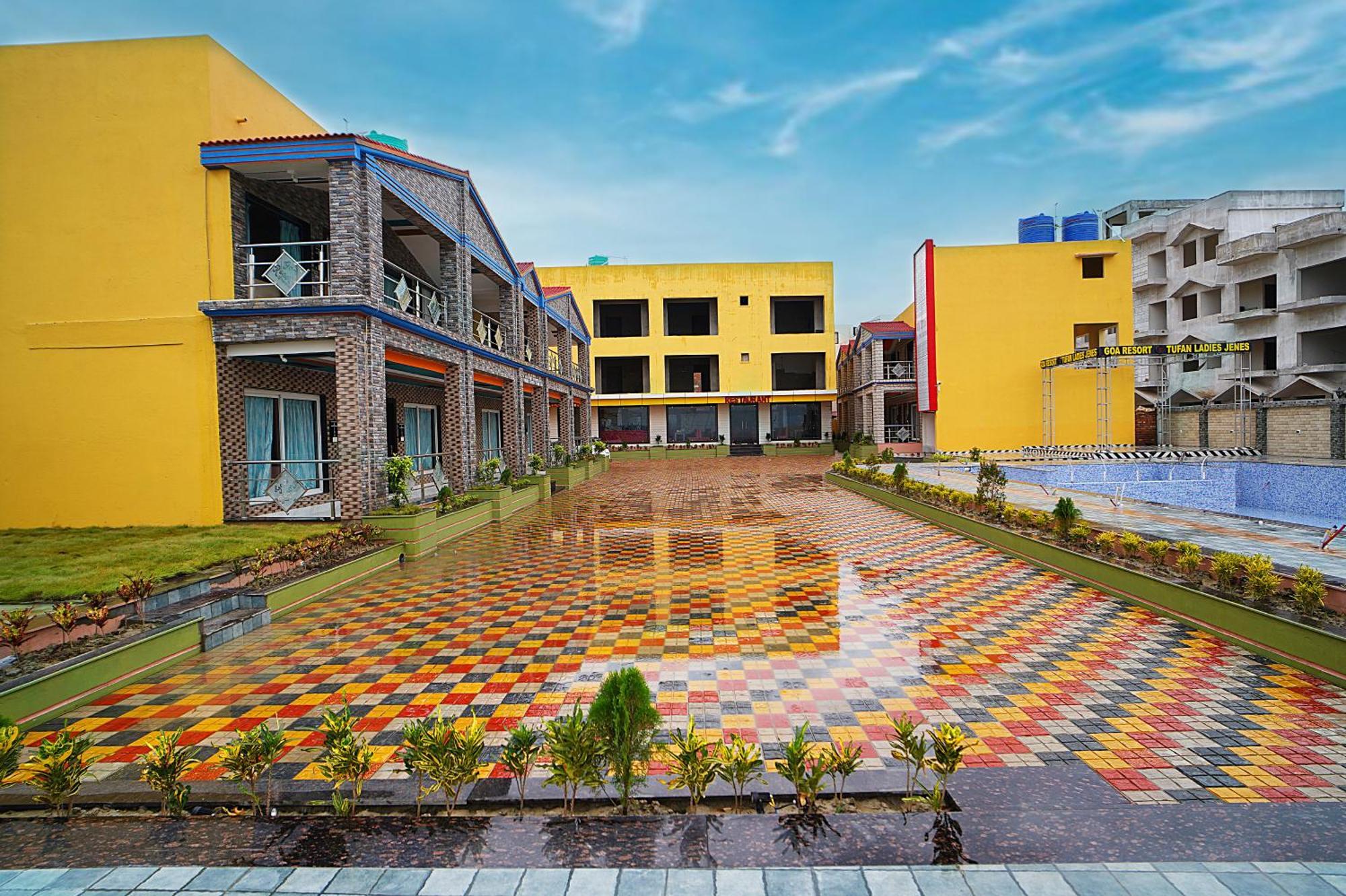 Goa Beach Resort On Beach Mandarmani Eksteriør billede