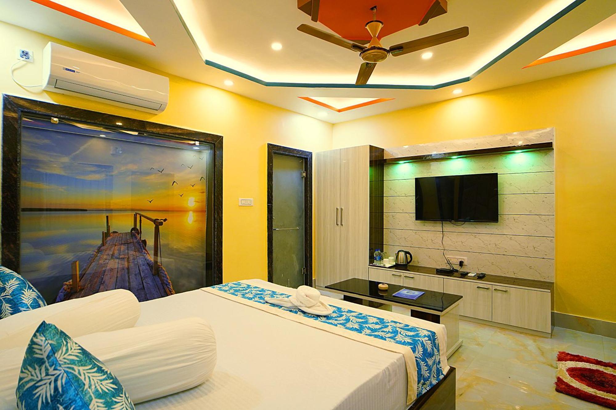 Goa Beach Resort On Beach Mandarmani Eksteriør billede